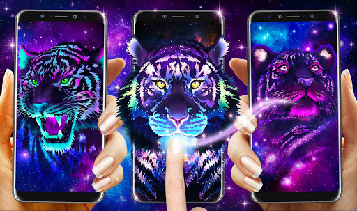 Galaxy Tiger Live Wallpapers screenshot 2