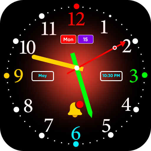 Always on display – Clock face icon