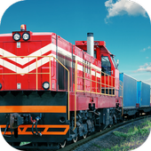 Cargo Transporter Train Sim 3D icon