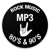 Rock Music 80's &amp; 90's icon