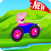 Pepa and Pig Racing - Kids Racing Game icon