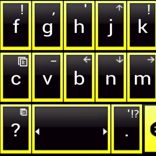 THEME AI TYPE BLACK YELLOW icon