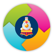 RailGadi : Find Trains, PNR Status, Train Location icon