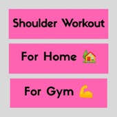 Shoulder Workout At Home icon