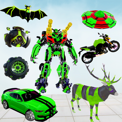 Grand Multi robot transform Jet War icon