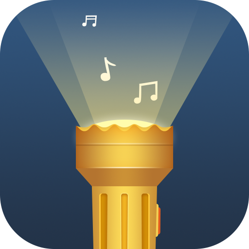 Free Music Flashlight-LED light &amp; Original melody icon