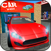 New Sports Car Wash Station Game icon