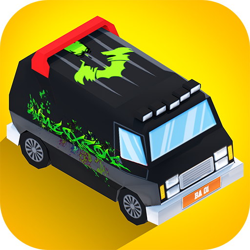 Van car  Zig Zag icon