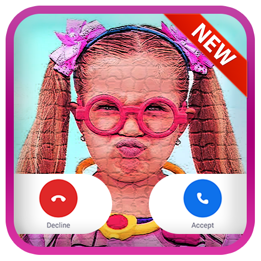 Funny Diana Fake call video - Chat stimulation icon