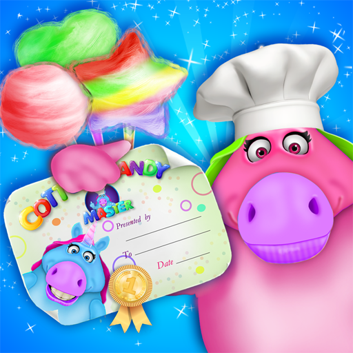 Mr. Fat Unicorn Cotton Candy Maker! DIY Cooking icon