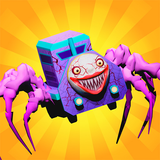 Spider train - Scary choo choo icon