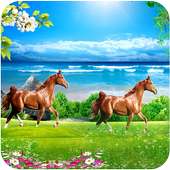 Horses Live Wallpaper on 9Apps