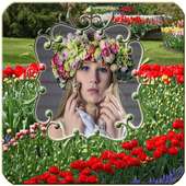 Green Garden Photo Frames on 9Apps