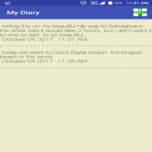 My Diary icon