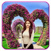 Garden Photo Frame : Photo Sticker icon