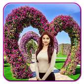 Garden Photo Frame : Photo Sticker