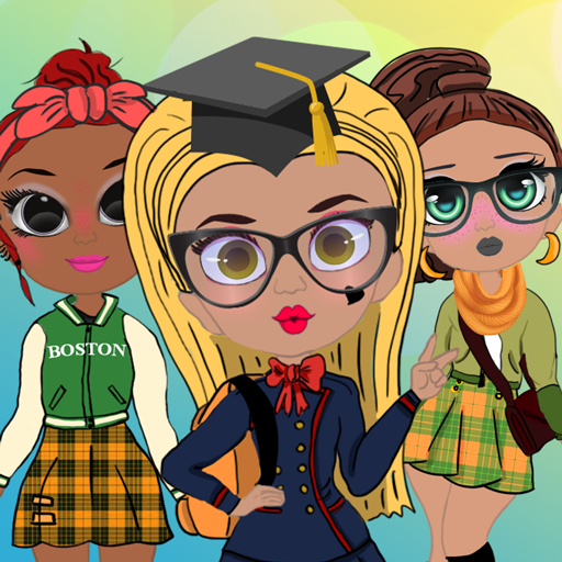 College Girls Fashion - Doll Makeover Games icon