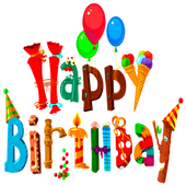 Happy Birthday Stickers for WhatsApp أيقونة