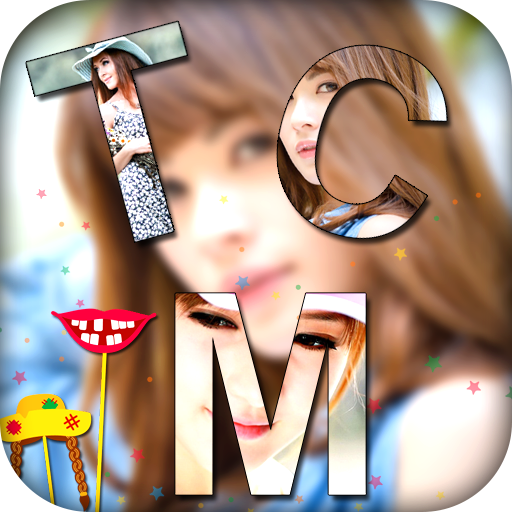 Photo Text Collage Editor icon