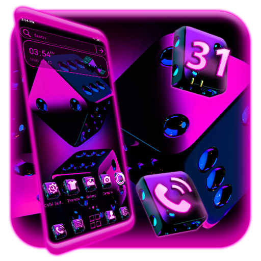 Ludo Pink Dice 3D Theme icon
