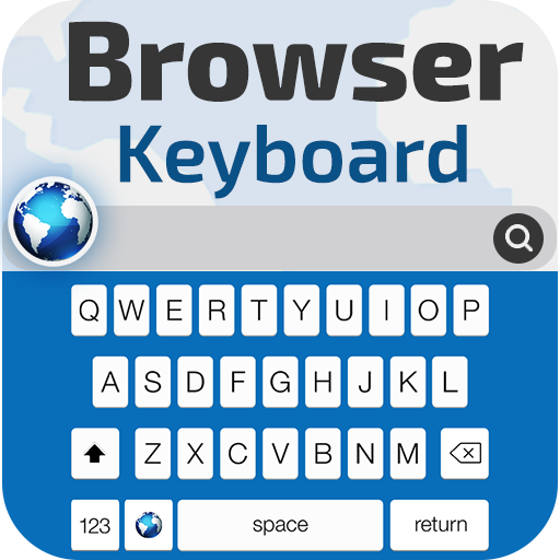 Smart Keyboard with Browser – Built-in Browser icon
