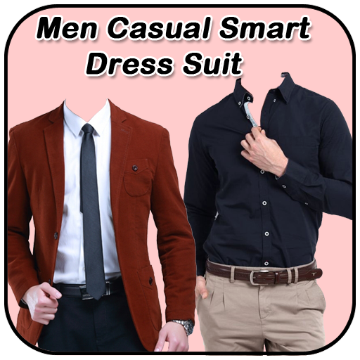 Men Casual Smart Dress Suit icon