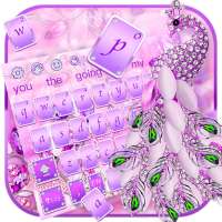 Glitter Diamond Princess Keyboard Theme on 9Apps