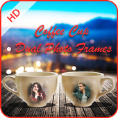 Coffee Cup Dual Photo Frames 2019 icon