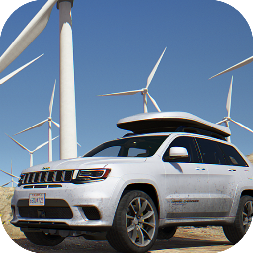 Driving Jeep Grand Cherokee SRT 8 City &amp; Parking icon