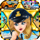 Police Girl - My Town's Rescue icon
