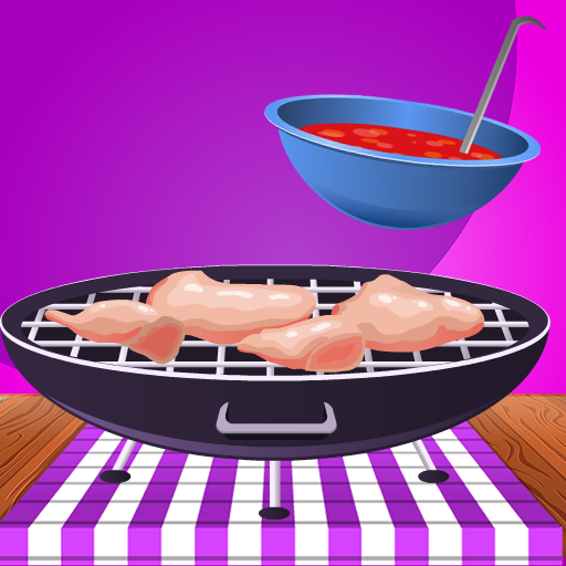 BBQ Buffalo Wings Cooking icon