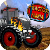 Tractor Driving Hill Climb Car Racing Games icon