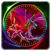 Neon Clock Live Wallpaper icon
