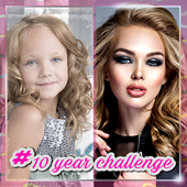 दस साल की चुनौती इंस्टा चित्र संपादक ऐप icon
