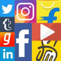 All In One app Social Media apps , Save space