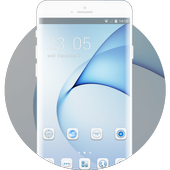 Theme for clean space oppo r17 أيقونة