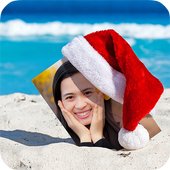 Christmas Photo Frames : Santa Claus Hat icon