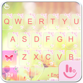 Butterfly Pink Daisy Keyboard icon