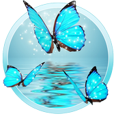 Butterfly Blue Gleam icon