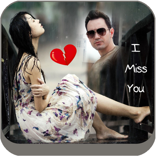 Miss You Photo Frame Editor icon