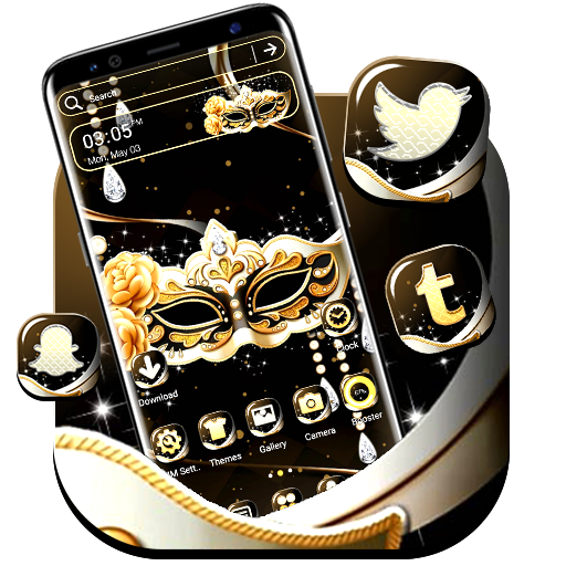 Carnival Mask Launcher Theme icon