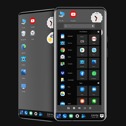 Win 10 Dark Theme for Launcher icon