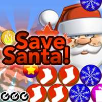 Save Santa Bubble Shooter!