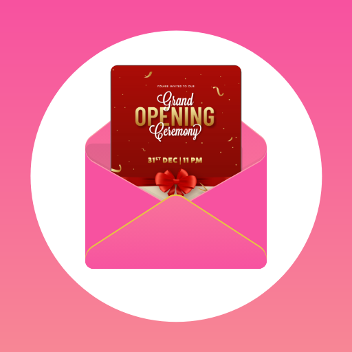 Events Invitation Card Maker icon