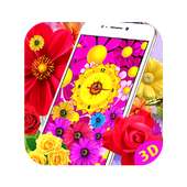 Floral Clocks - 3D Live Wallpapers on 9Apps