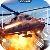 Gunship War Helicopter Shooting 3D icon