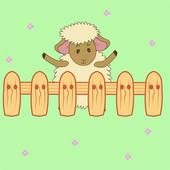 Mini game Sheep running icon