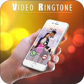 ikon Video Ringtone for Incoming Call Video Caller ID