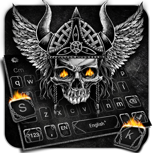 Warrior Skull Keyboard icon