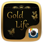 (FREE)Z CAMERA GOLD LIFE THEME أيقونة